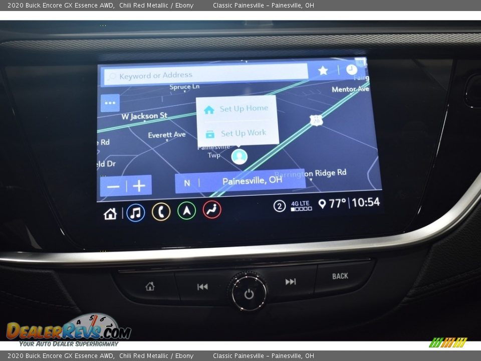 2020 Buick Encore GX Essence AWD Chili Red Metallic / Ebony Photo #10