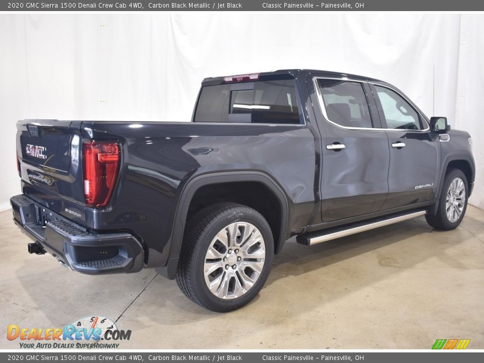 2020 GMC Sierra 1500 Denali Crew Cab 4WD Carbon Black Metallic / Jet Black Photo #2