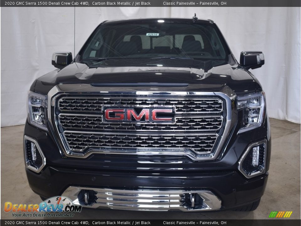 2020 GMC Sierra 1500 Denali Crew Cab 4WD Carbon Black Metallic / Jet Black Photo #4