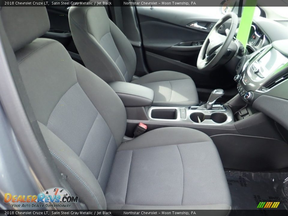 2018 Chevrolet Cruze LT Satin Steel Gray Metallic / Jet Black Photo #15
