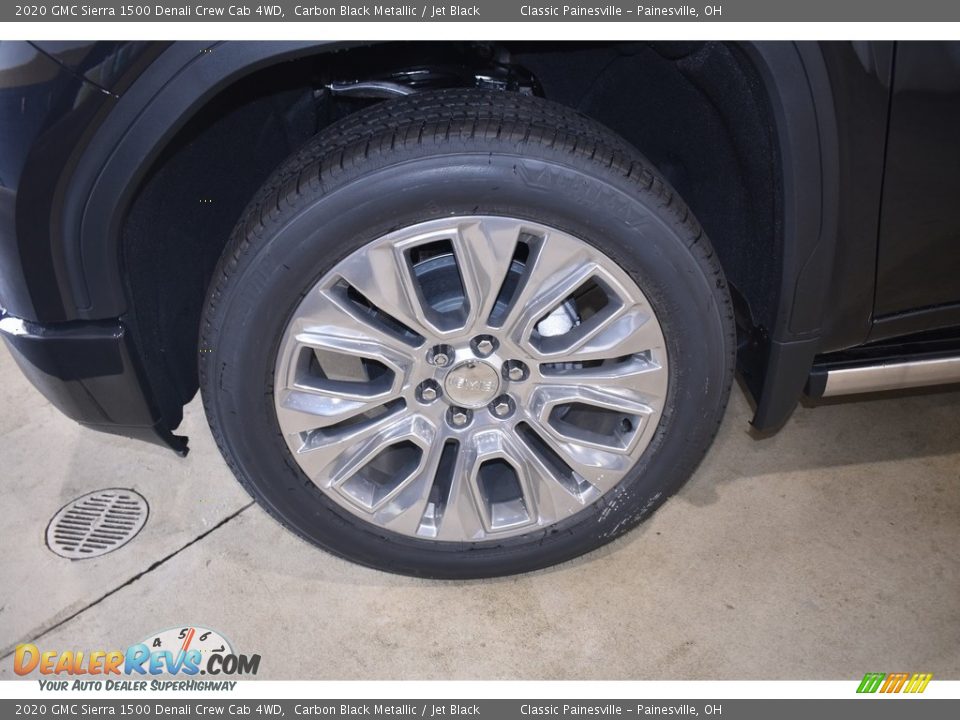 2020 GMC Sierra 1500 Denali Crew Cab 4WD Carbon Black Metallic / Jet Black Photo #5