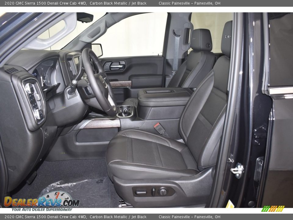 2020 GMC Sierra 1500 Denali Crew Cab 4WD Carbon Black Metallic / Jet Black Photo #7
