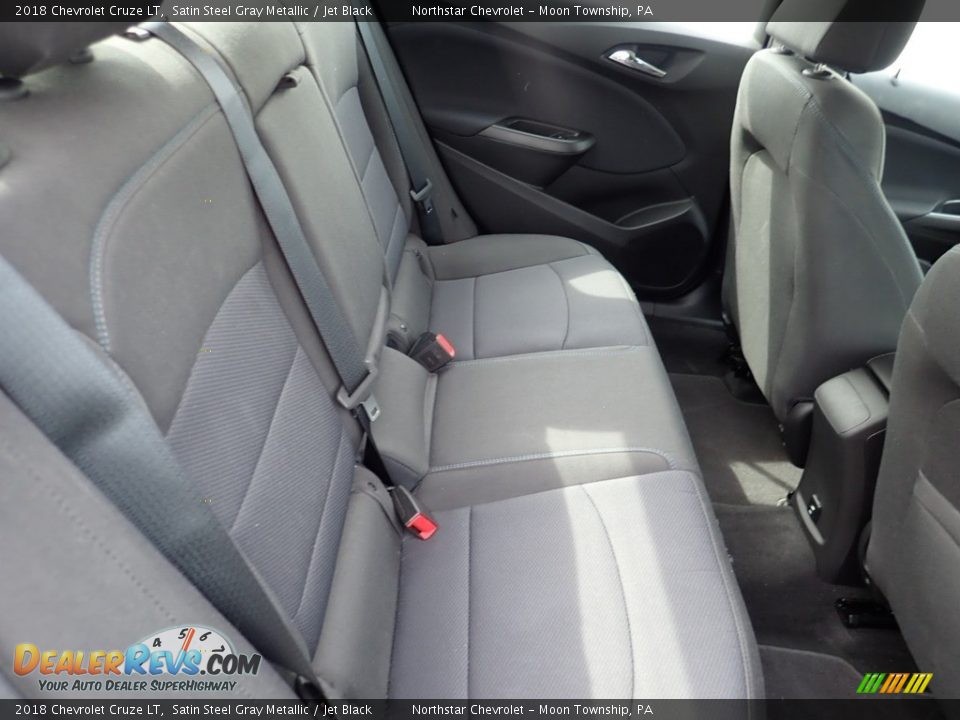 2018 Chevrolet Cruze LT Satin Steel Gray Metallic / Jet Black Photo #18
