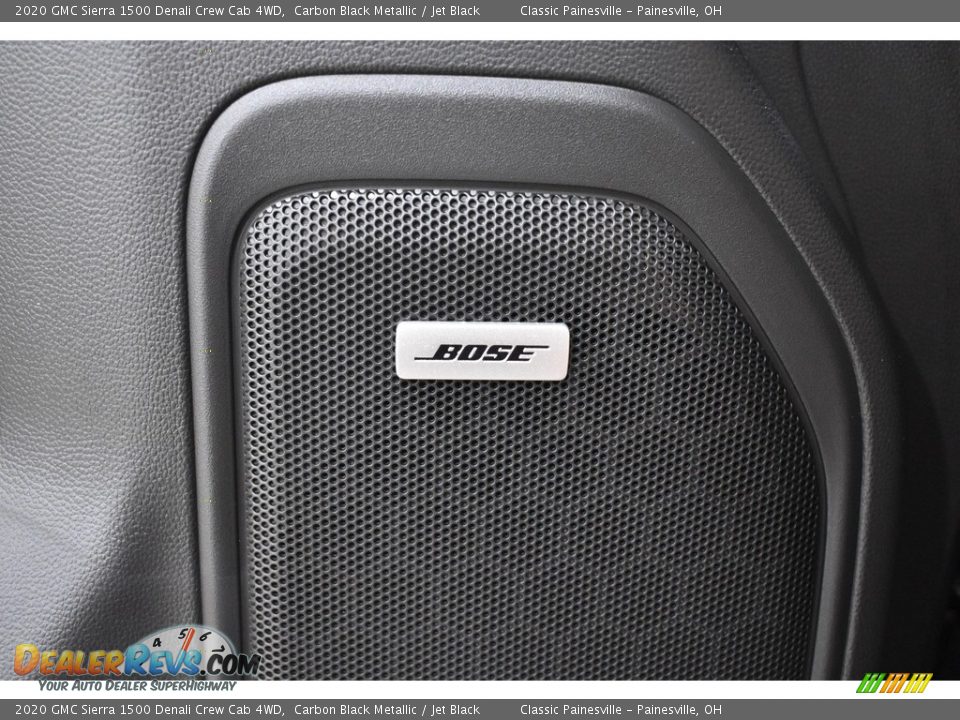 2020 GMC Sierra 1500 Denali Crew Cab 4WD Carbon Black Metallic / Jet Black Photo #9