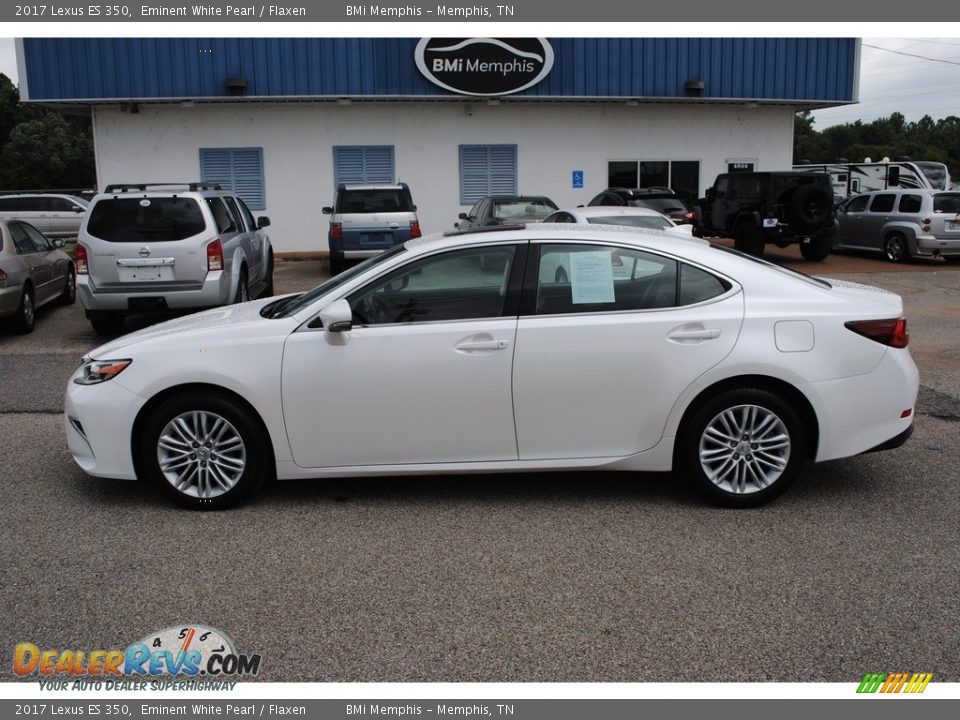 2017 Lexus ES 350 Eminent White Pearl / Flaxen Photo #2