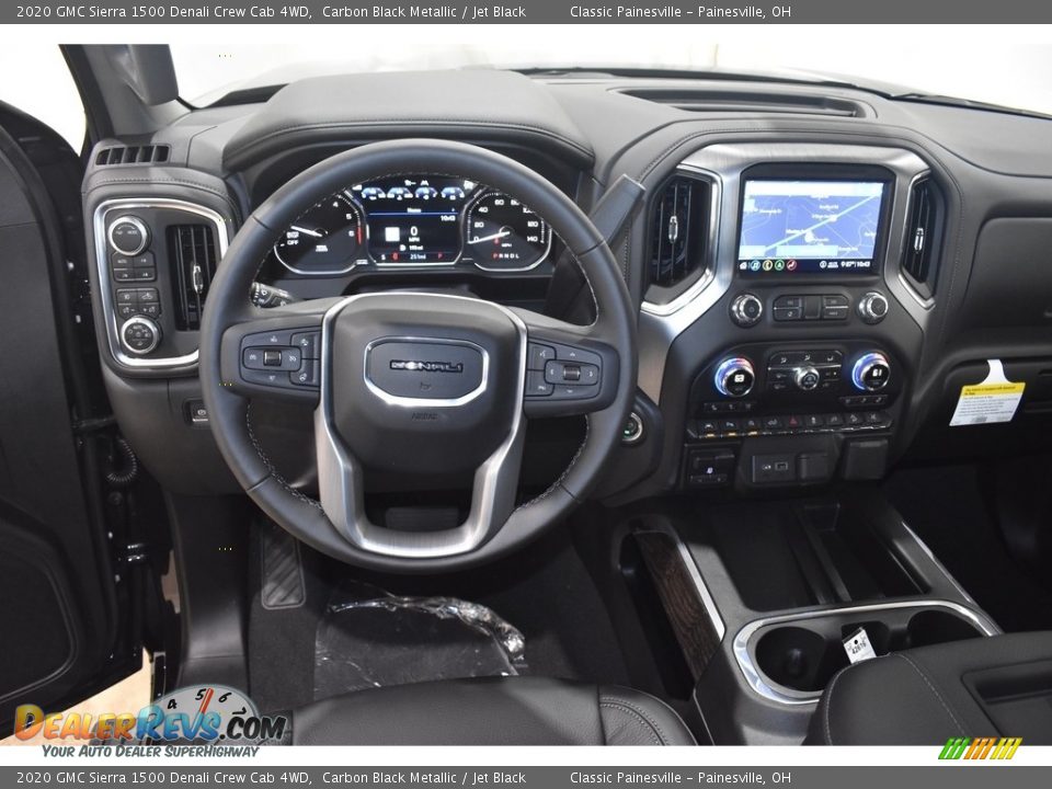 2020 GMC Sierra 1500 Denali Crew Cab 4WD Carbon Black Metallic / Jet Black Photo #10