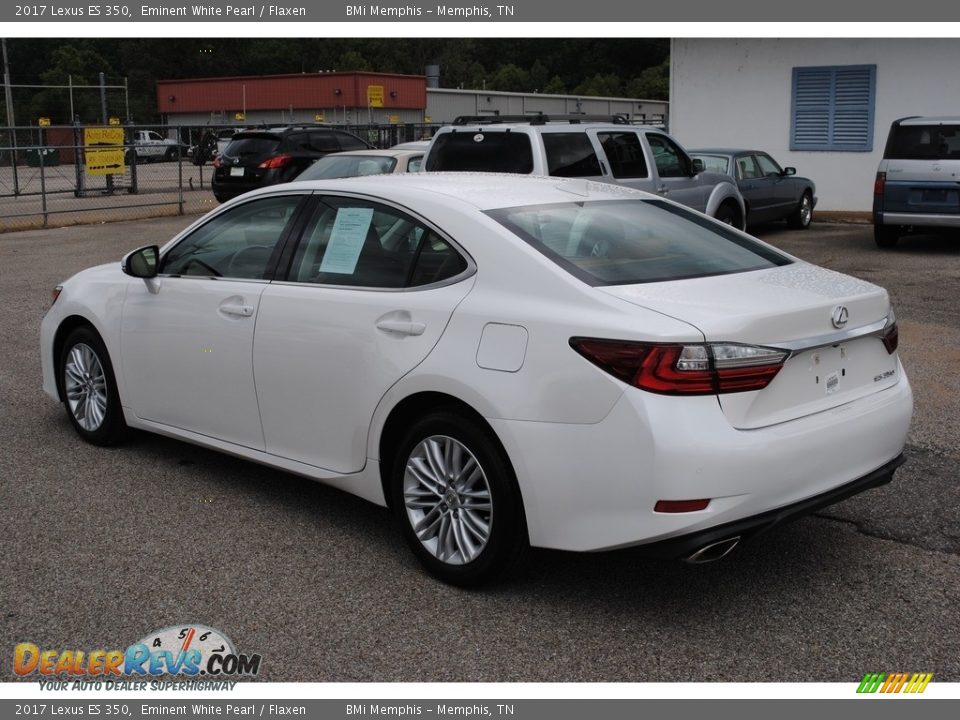2017 Lexus ES 350 Eminent White Pearl / Flaxen Photo #3