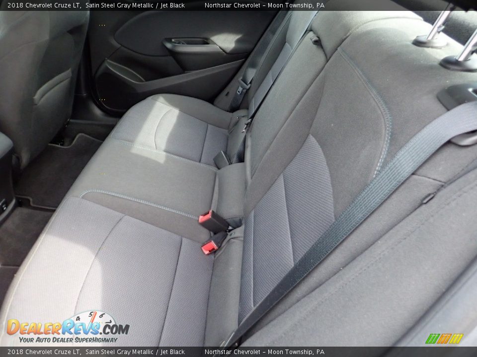 2018 Chevrolet Cruze LT Satin Steel Gray Metallic / Jet Black Photo #21