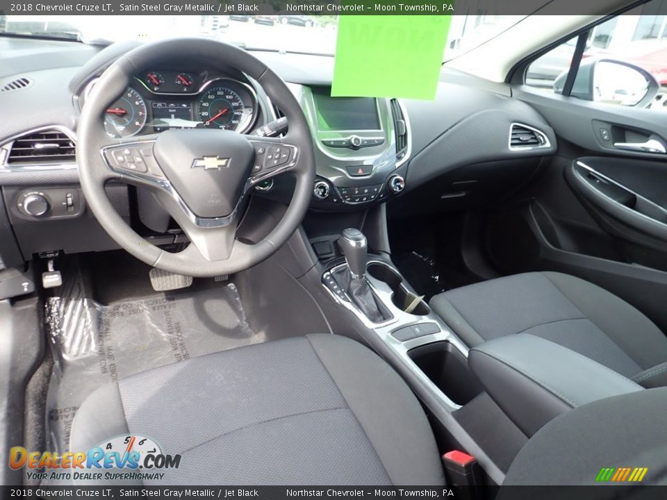 2018 Chevrolet Cruze LT Satin Steel Gray Metallic / Jet Black Photo #22