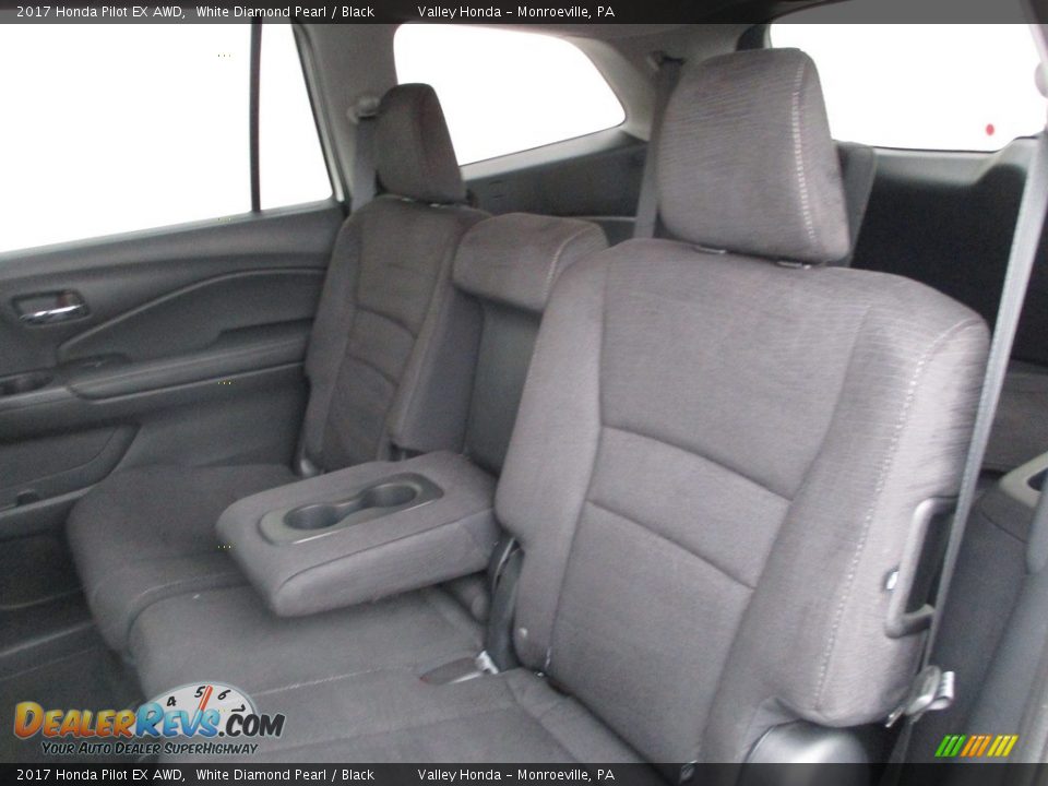2017 Honda Pilot EX AWD White Diamond Pearl / Black Photo #12