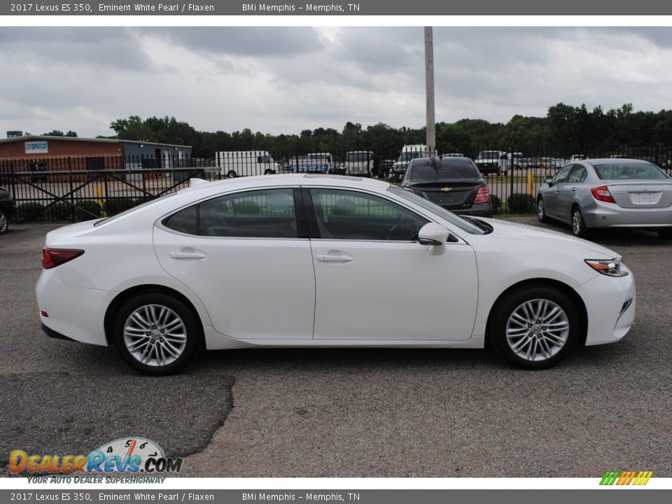 2017 Lexus ES 350 Eminent White Pearl / Flaxen Photo #6