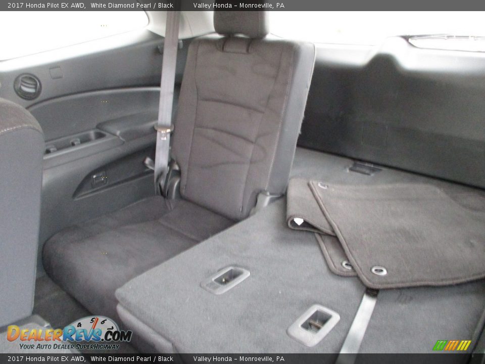 2017 Honda Pilot EX AWD White Diamond Pearl / Black Photo #13