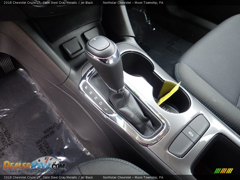 2018 Chevrolet Cruze LT Satin Steel Gray Metallic / Jet Black Photo #26
