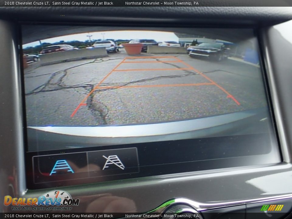 2018 Chevrolet Cruze LT Satin Steel Gray Metallic / Jet Black Photo #30