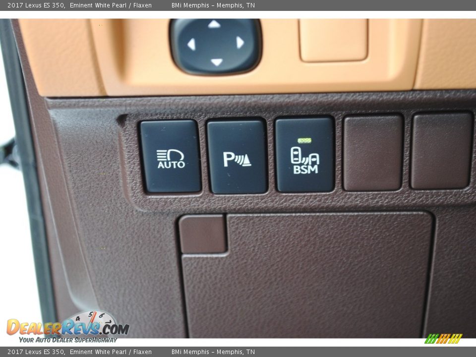 2017 Lexus ES 350 Eminent White Pearl / Flaxen Photo #15