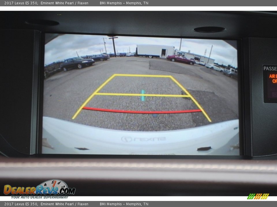 2017 Lexus ES 350 Eminent White Pearl / Flaxen Photo #18