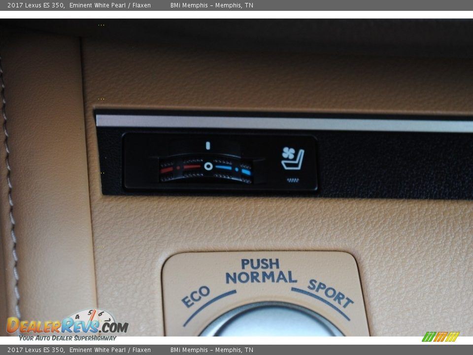 2017 Lexus ES 350 Eminent White Pearl / Flaxen Photo #19