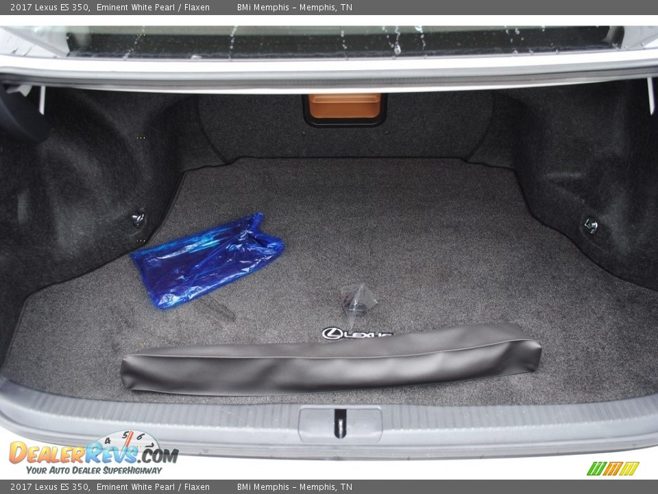 2017 Lexus ES 350 Eminent White Pearl / Flaxen Photo #26