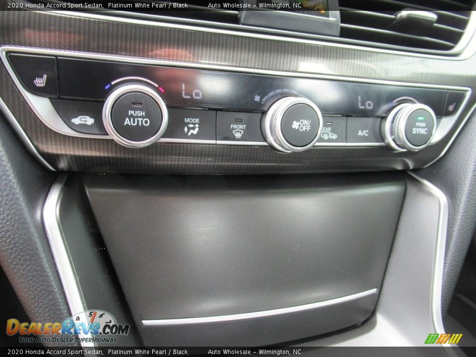 2020 Honda Accord Sport Sedan Platinum White Pearl / Black Photo #19