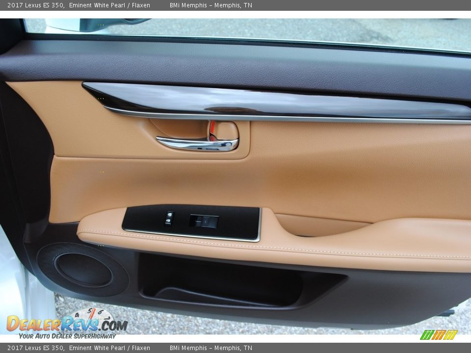 2017 Lexus ES 350 Eminent White Pearl / Flaxen Photo #29