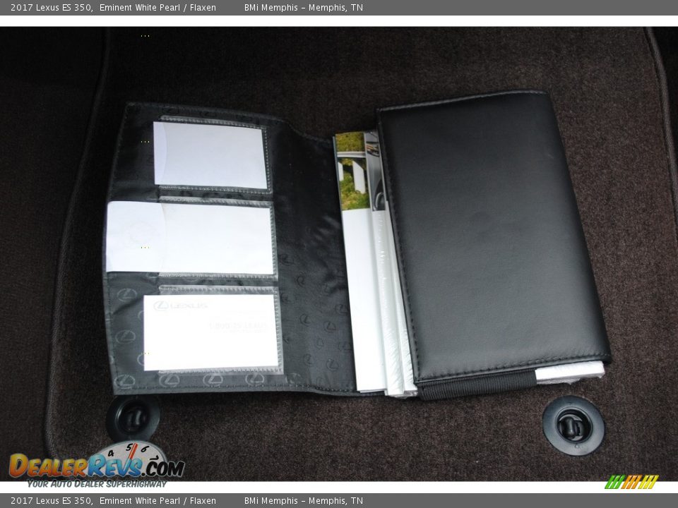 2017 Lexus ES 350 Eminent White Pearl / Flaxen Photo #31