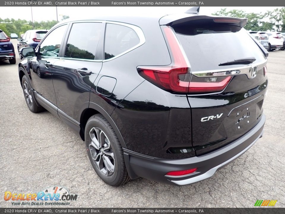 2020 Honda CR-V EX AWD Crystal Black Pearl / Black Photo #3