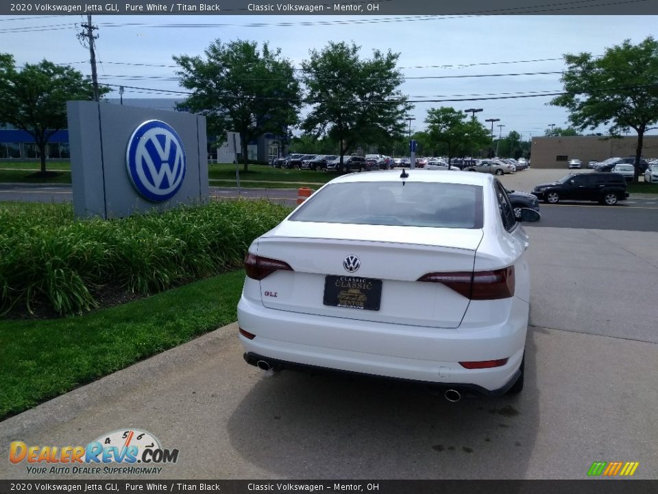 2020 Volkswagen Jetta GLI Pure White / Titan Black Photo #3