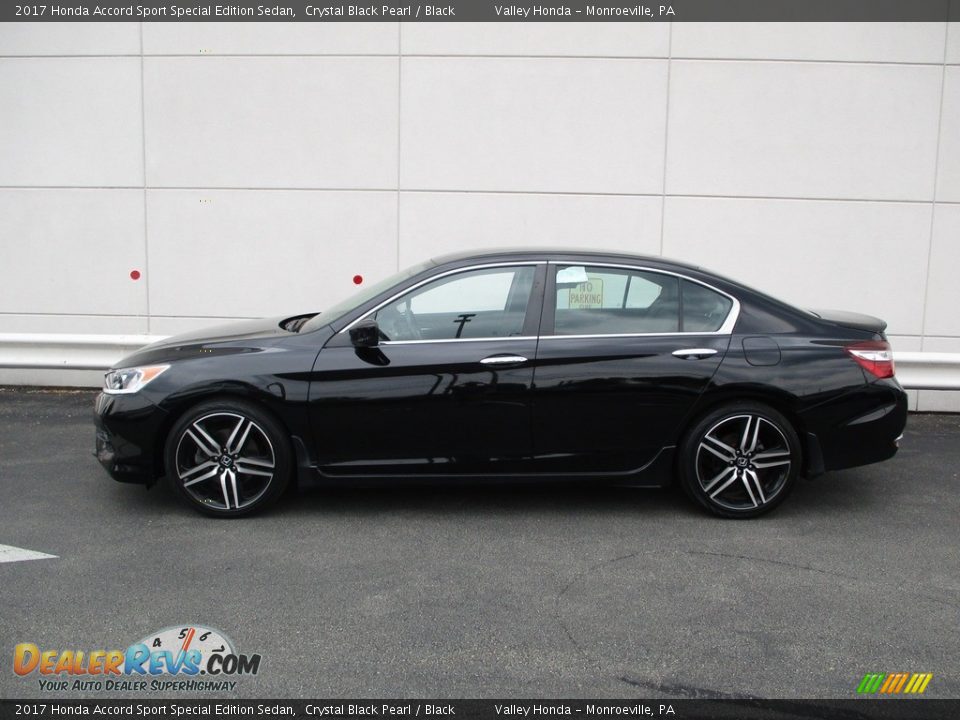 2017 Honda Accord Sport Special Edition Sedan Crystal Black Pearl / Black Photo #2