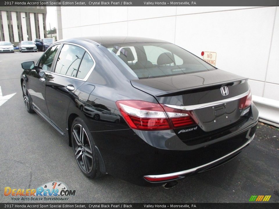2017 Honda Accord Sport Special Edition Sedan Crystal Black Pearl / Black Photo #3