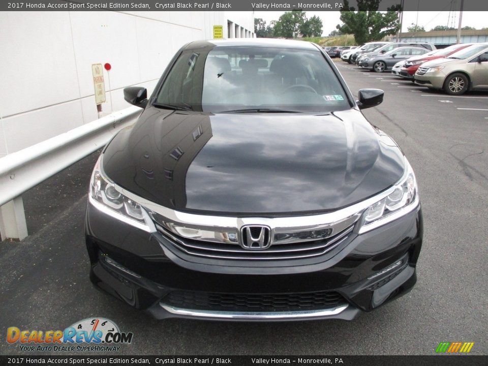 2017 Honda Accord Sport Special Edition Sedan Crystal Black Pearl / Black Photo #8