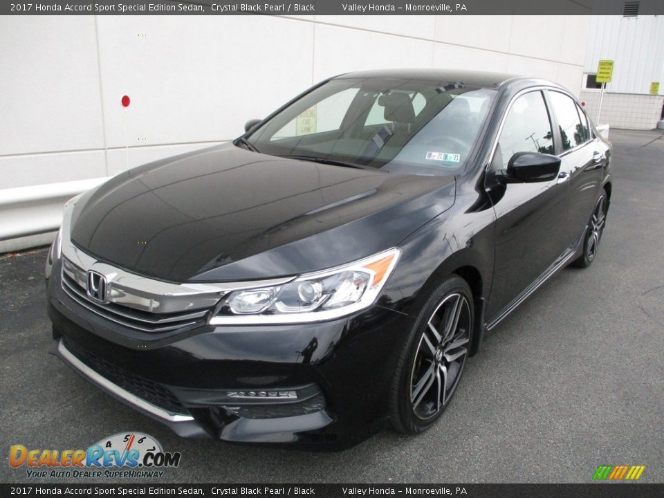2017 Honda Accord Sport Special Edition Sedan Crystal Black Pearl / Black Photo #9