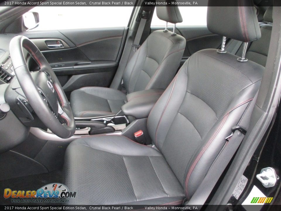 2017 Honda Accord Sport Special Edition Sedan Crystal Black Pearl / Black Photo #11