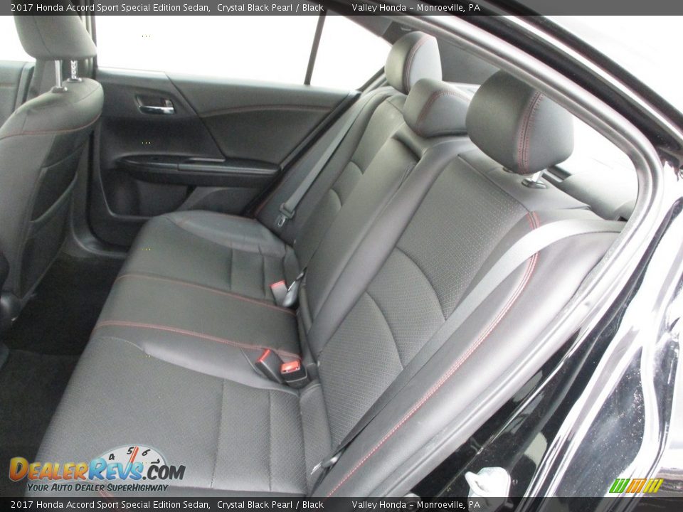 2017 Honda Accord Sport Special Edition Sedan Crystal Black Pearl / Black Photo #12