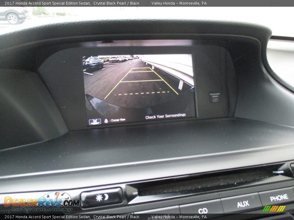 2017 Honda Accord Sport Special Edition Sedan Crystal Black Pearl / Black Photo #16