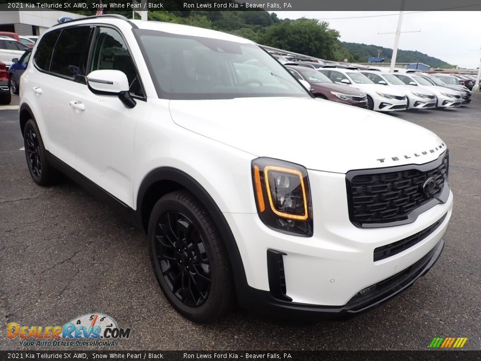 Front 3/4 View of 2021 Kia Telluride SX AWD Photo #3