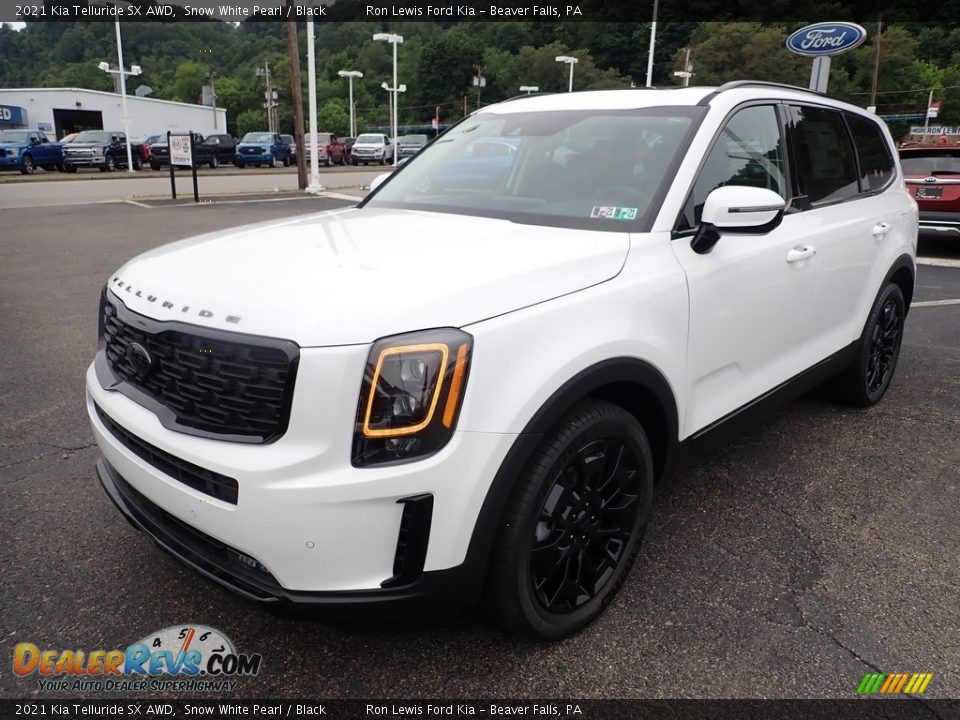 Snow White Pearl 2021 Kia Telluride SX AWD Photo #5