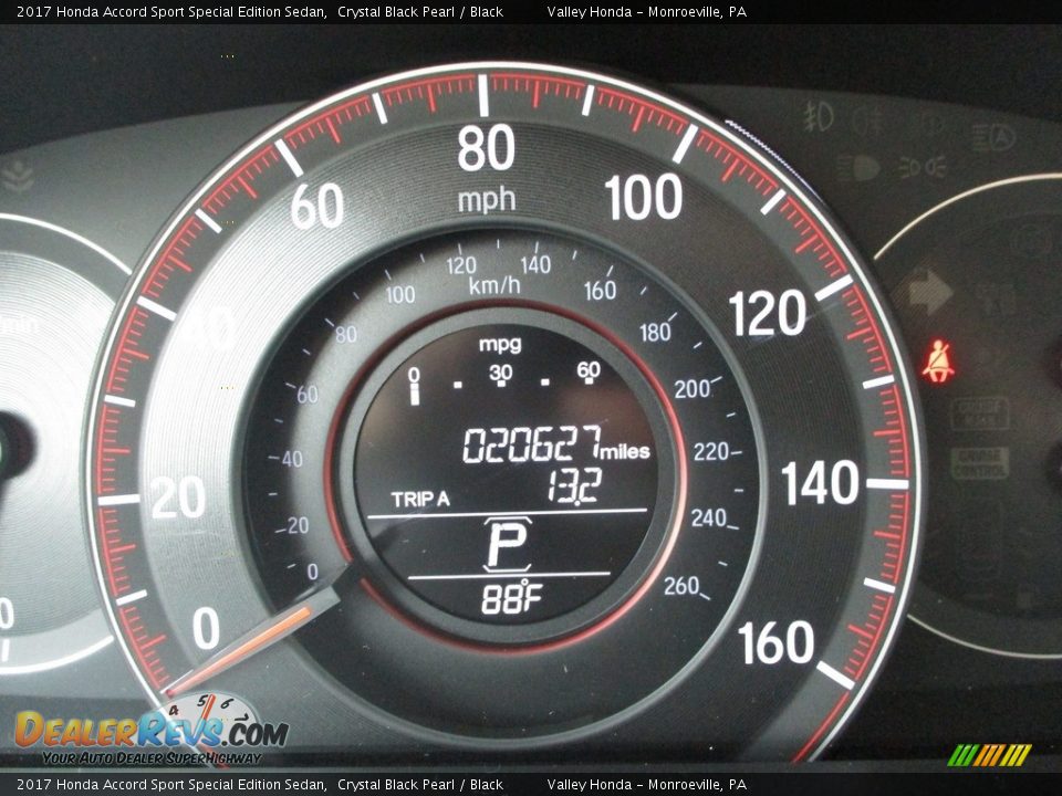 2017 Honda Accord Sport Special Edition Sedan Crystal Black Pearl / Black Photo #20