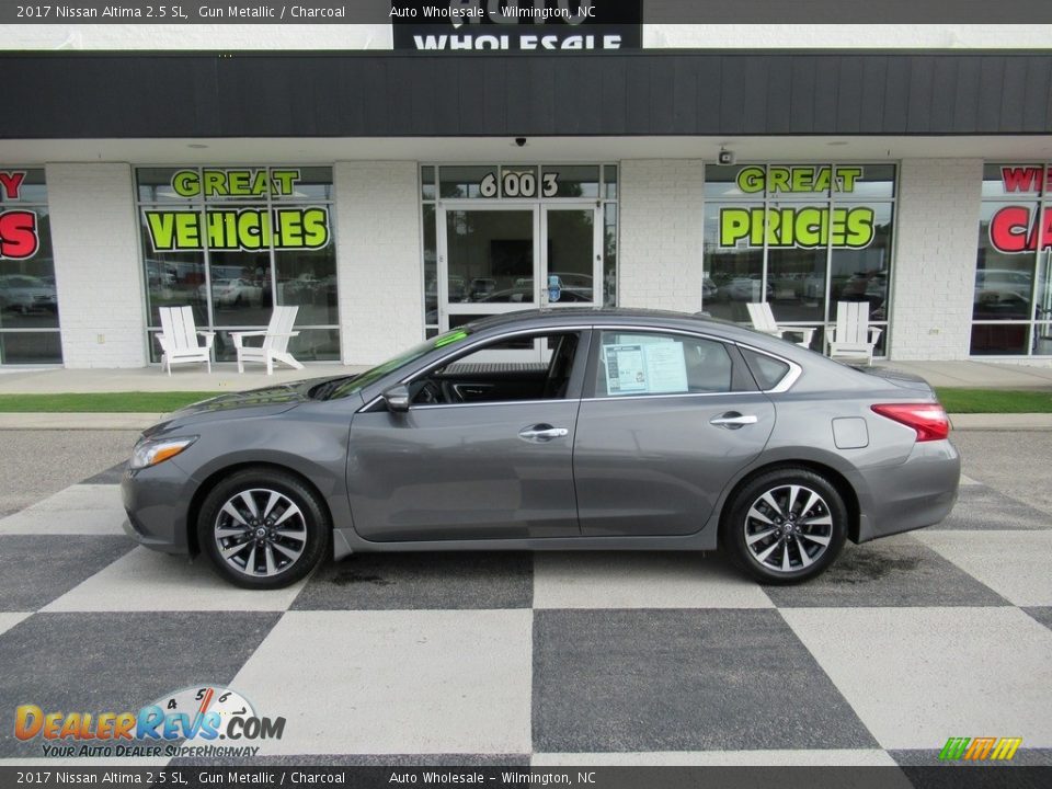 2017 Nissan Altima 2.5 SL Gun Metallic / Charcoal Photo #1