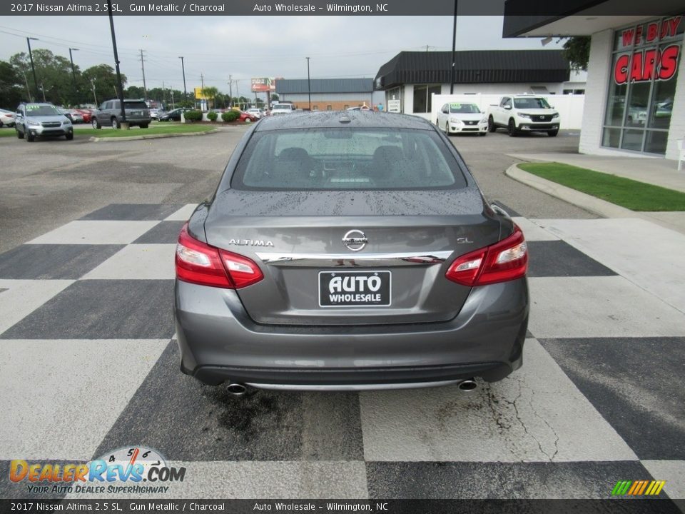 2017 Nissan Altima 2.5 SL Gun Metallic / Charcoal Photo #4