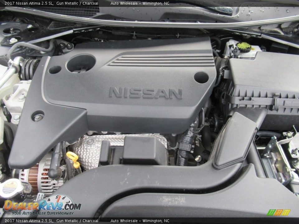 2017 Nissan Altima 2.5 SL Gun Metallic / Charcoal Photo #6