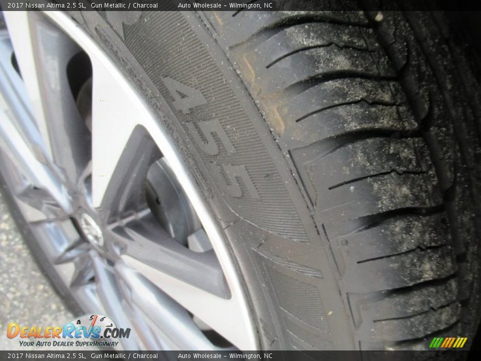 2017 Nissan Altima 2.5 SL Gun Metallic / Charcoal Photo #8