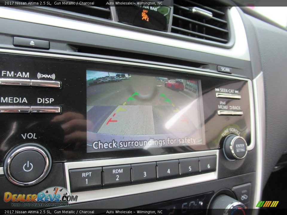 2017 Nissan Altima 2.5 SL Gun Metallic / Charcoal Photo #18