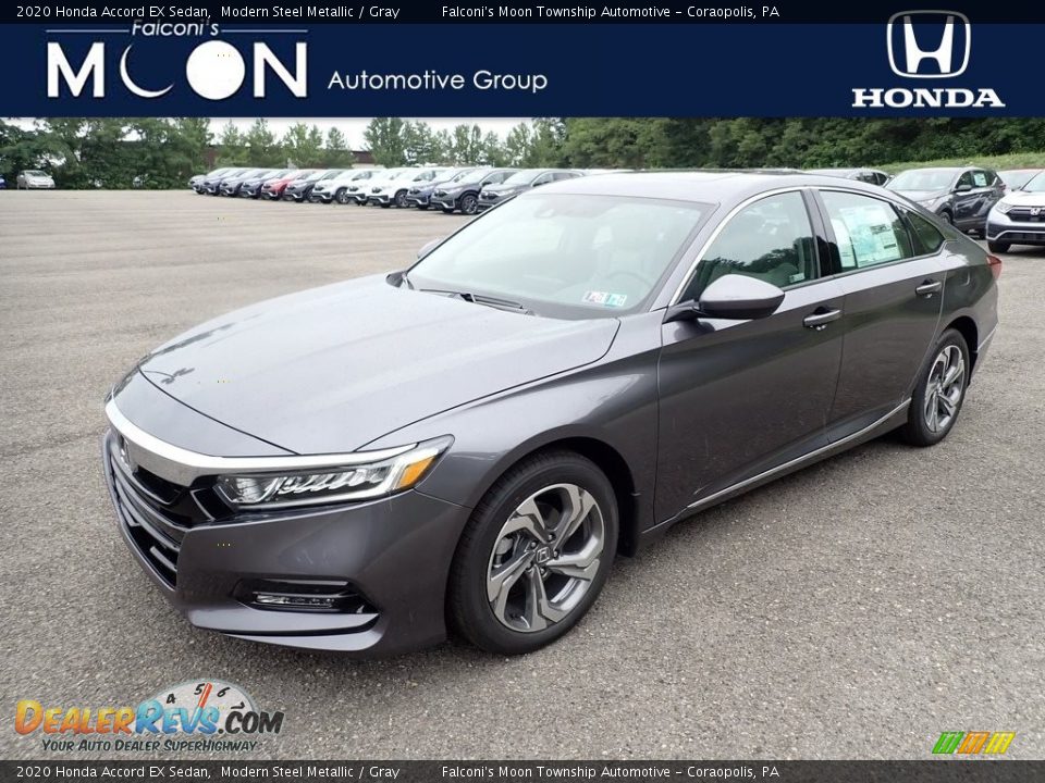 2020 Honda Accord EX Sedan Modern Steel Metallic / Gray Photo #1