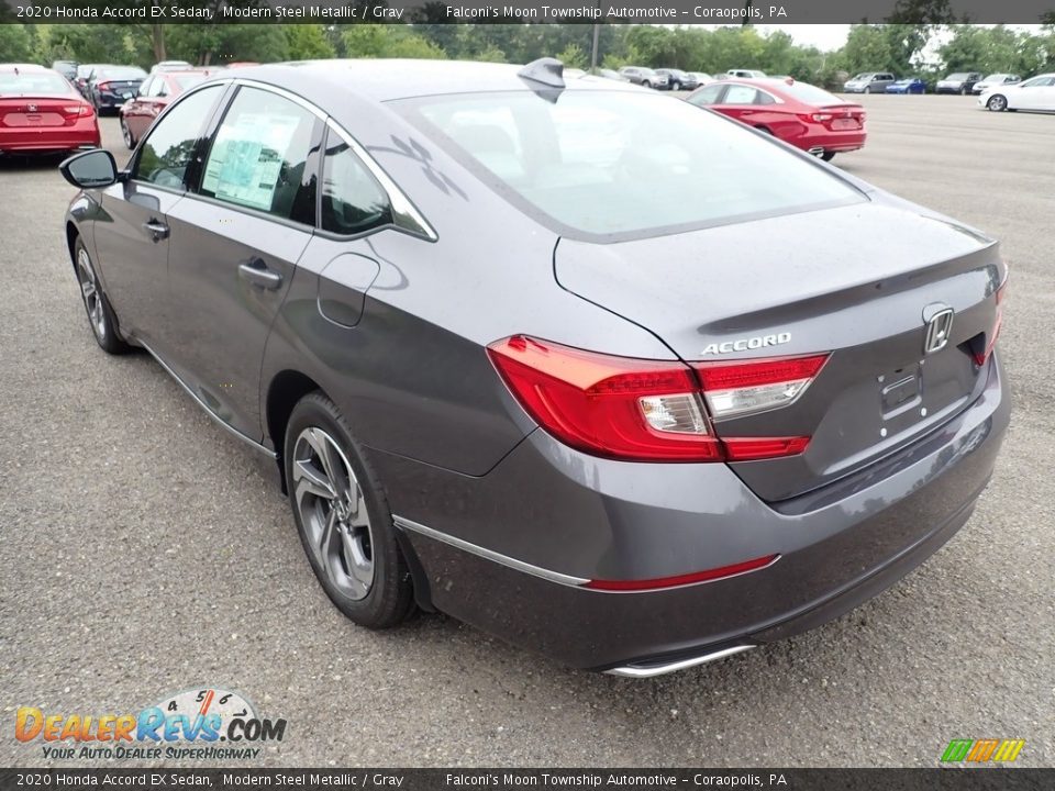 2020 Honda Accord EX Sedan Modern Steel Metallic / Gray Photo #2