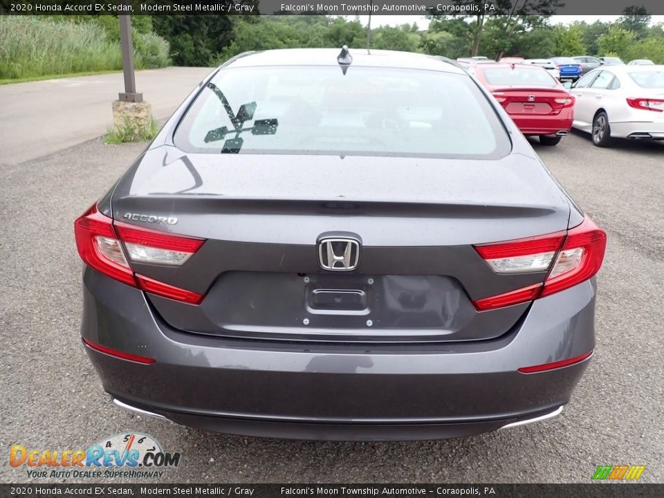 2020 Honda Accord EX Sedan Modern Steel Metallic / Gray Photo #3