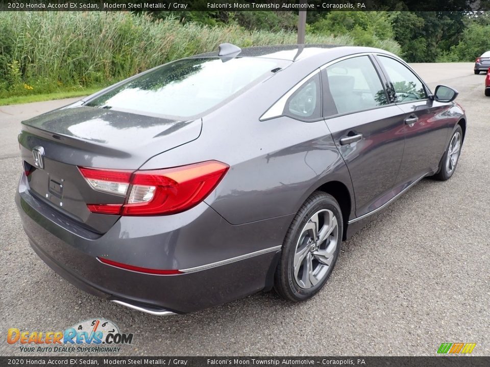 2020 Honda Accord EX Sedan Modern Steel Metallic / Gray Photo #4