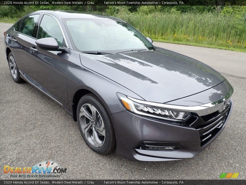 2020 Honda Accord EX Sedan Modern Steel Metallic / Gray Photo #5