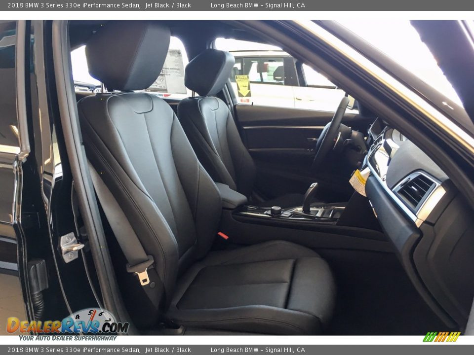 2018 BMW 3 Series 330e iPerformance Sedan Jet Black / Black Photo #5