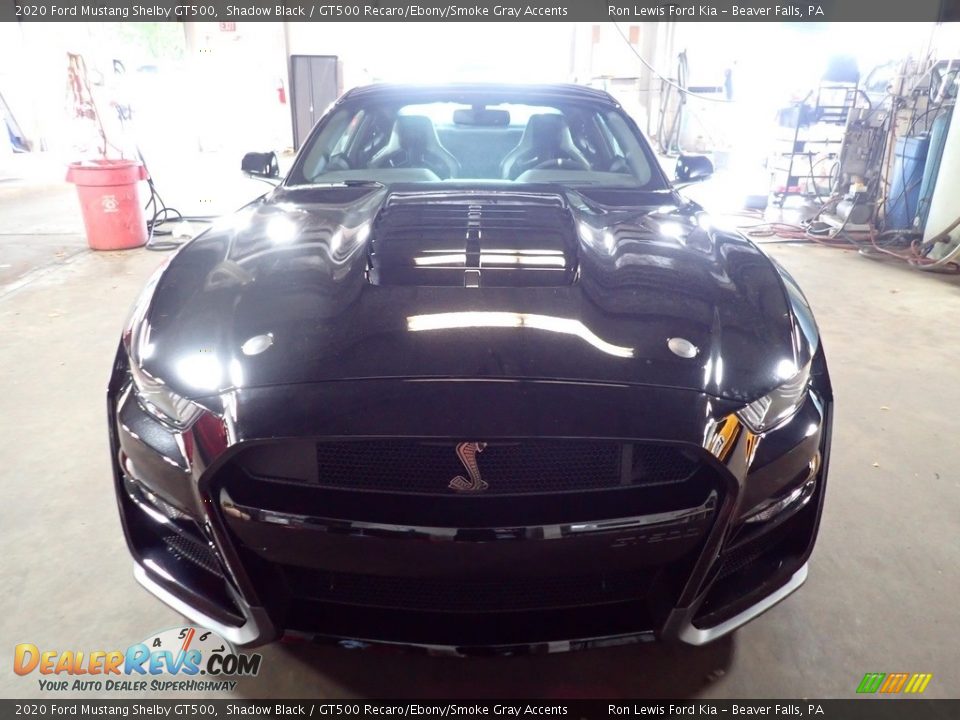 2020 Ford Mustang Shelby GT500 Shadow Black / GT500 Recaro/Ebony/Smoke Gray Accents Photo #8