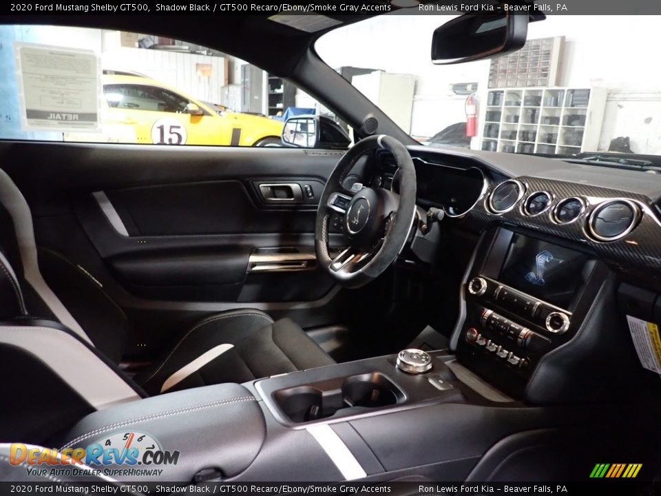 GT500 Recaro/Ebony/Smoke Gray Accents Interior - 2020 Ford Mustang Shelby GT500 Photo #10